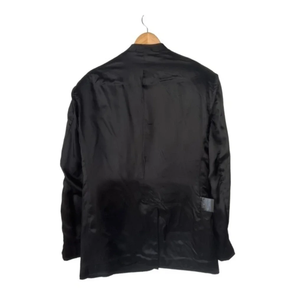 Calvin Klein Black Wool Tuxedo Dinner Jacket Size 42R New